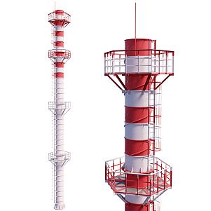 Самонесущие дымовые трубы